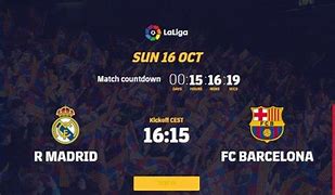 Real Madrid Vs Barcelona Hari Ini Live Dimana